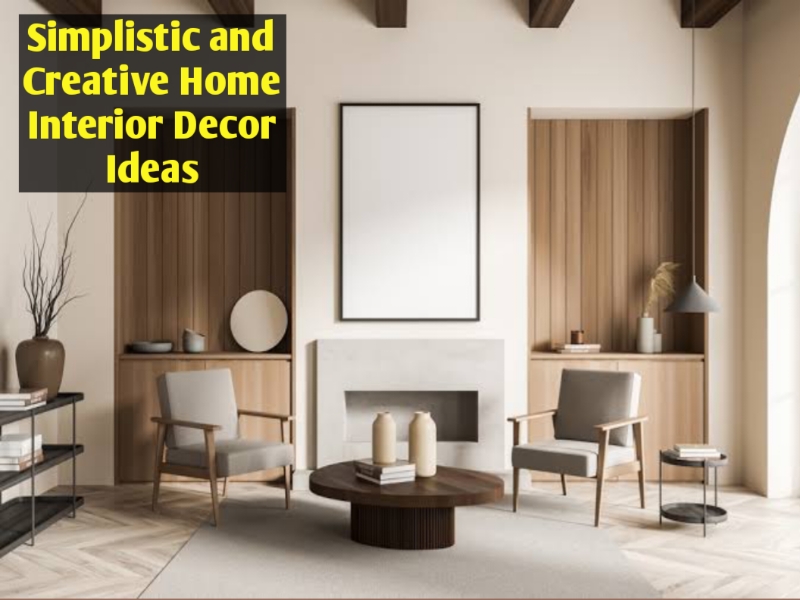 Simplistic and Creative Home Interior Decor Ideas